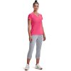 Womens Tech V-Neck Twist Short-Sleeve T-Shirt